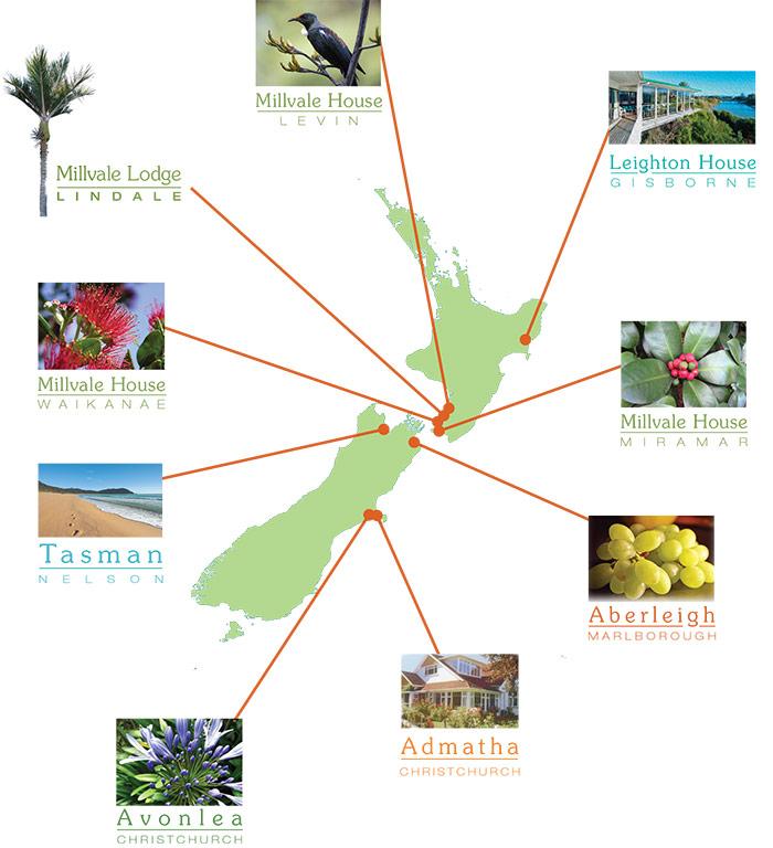 Dementia Homes Map